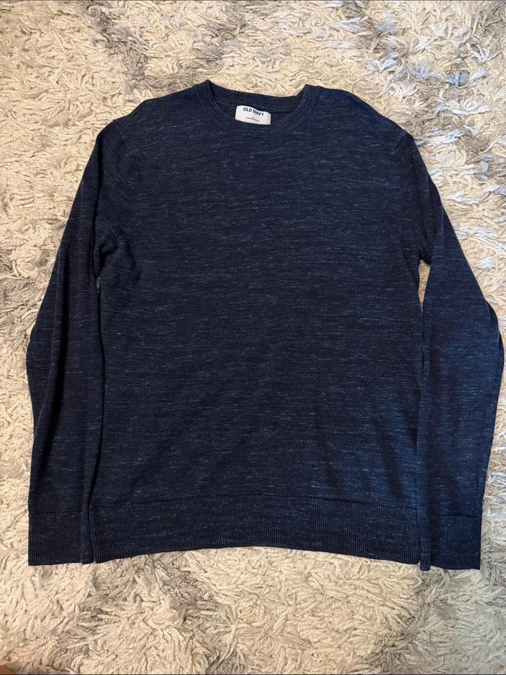 Old Navy Men’s Dark Navy Crewneck Sweater